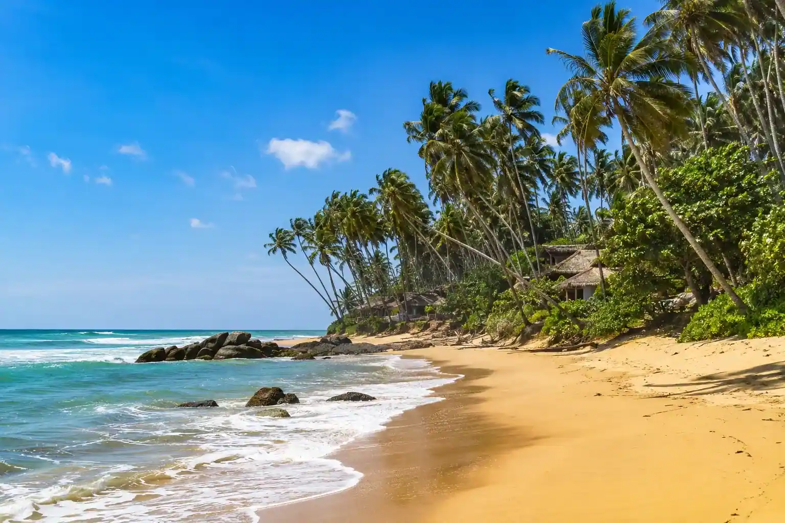 Unawatuna beach Sri Lanka